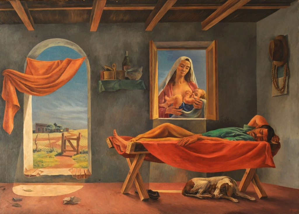 Cuadro La Siesta - Antonio Berni